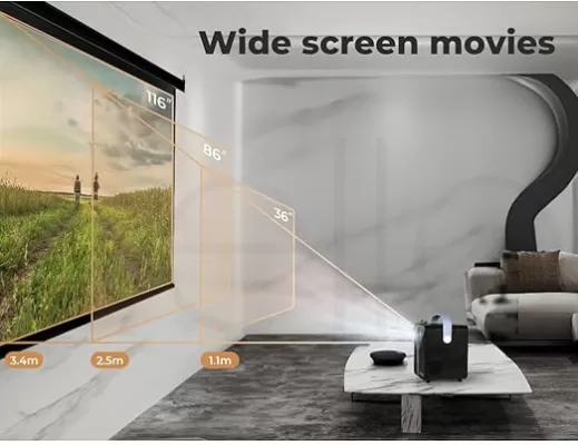 kućni bioskop - projektor sa postoljem